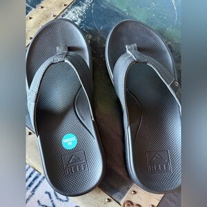 Reef Black Flip Flops